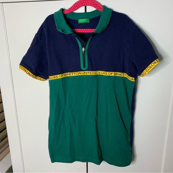 United Colors Of Benetton Other - Kids’ United Colors of Benetton Blocked Polo Shirt